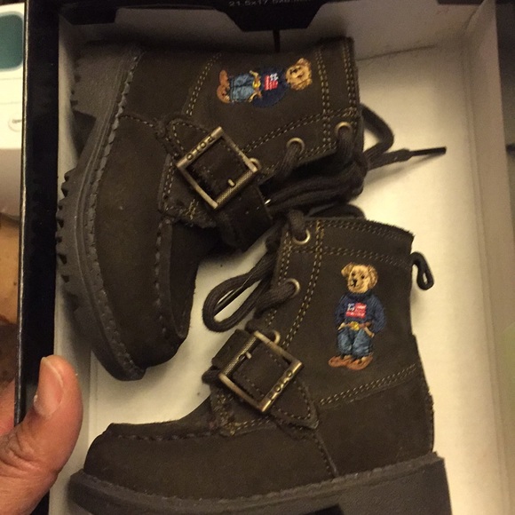 Polo Ralph Lauren toddler suede boots